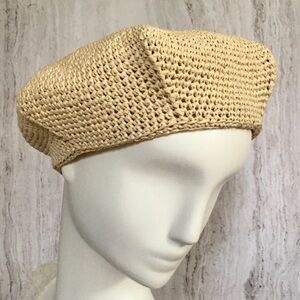 NEW RAFFIA HANDMADE BERET💖